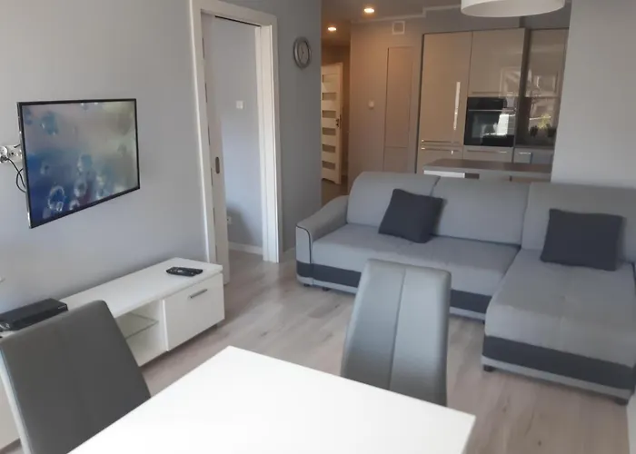 Bursztynek02 Апартаменты Колобжег